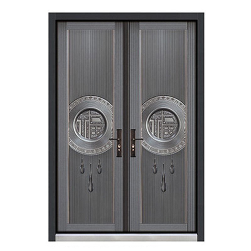 Aluminum card/zinc alloy back