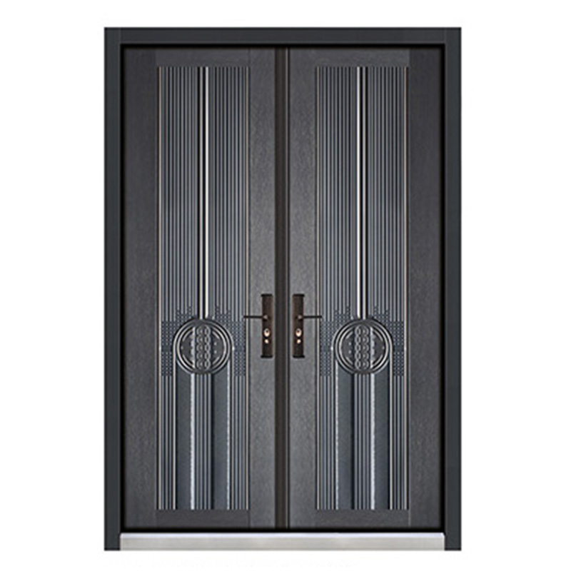 Aluminum card/zinc alloy back