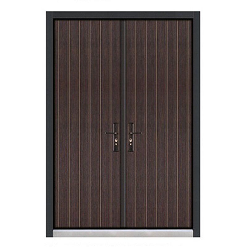 Aluminum card/zinc alloy back